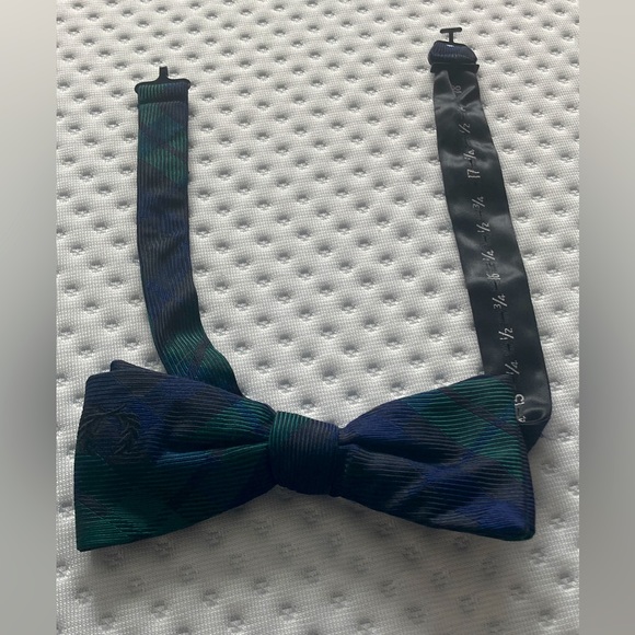 Vintage Fred Perry Bow Tie Tartan Corduroy - Picture 5 of 5